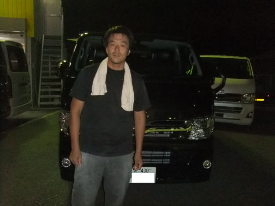 ハイエースをご購入いただいたY様