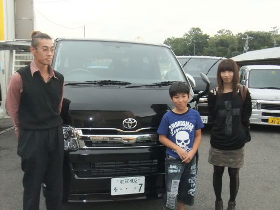 ハイエースをご購入いただいたT様