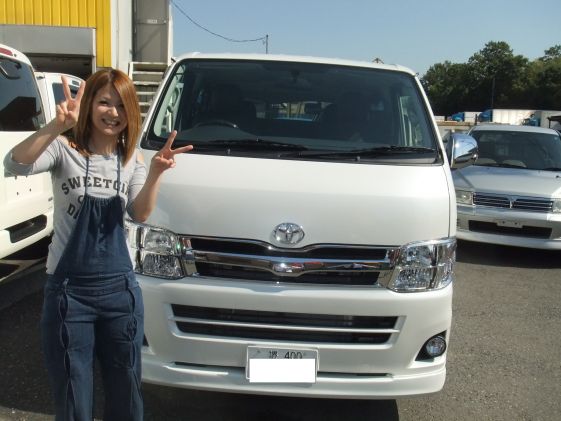 ハイエースをご購入いただいたT様