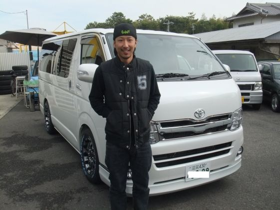 ハイエースをご購入いただいたS様