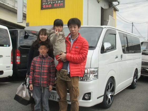 ハイエースをご購入いただいたT様