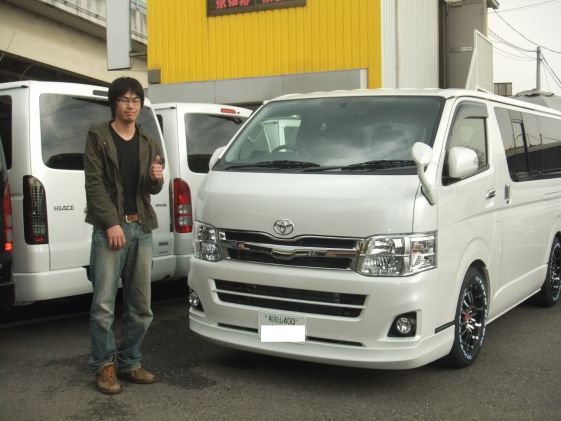 ハイエースをご購入いただいたN様