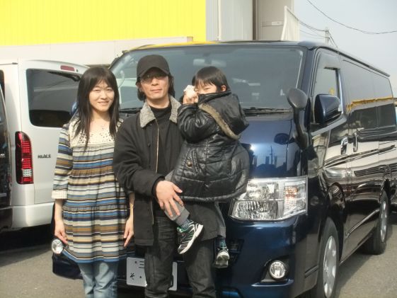 ハイエースをご購入いただいたK様