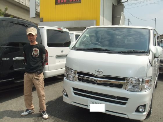 ハイエースをご購入いただいたT様