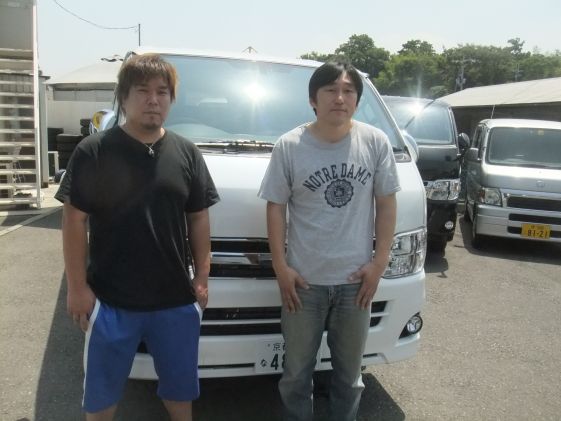 ハイエースをご購入いただいたK様