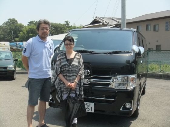 ハイエースをご購入いただいたM様