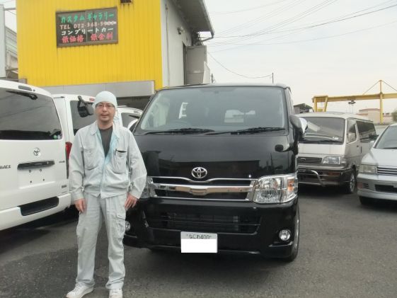ハイエースをご購入いただいたY様