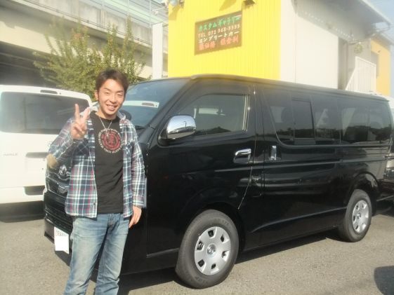 ハイエースをご購入いただいたK様