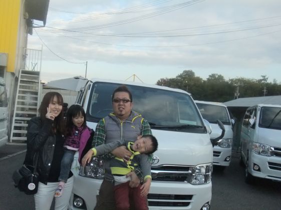 ハイエースをご購入いただいたY様
