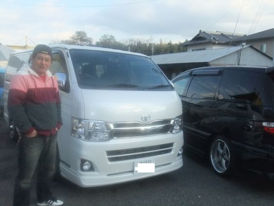 ハイエースをご購入いただいたN様