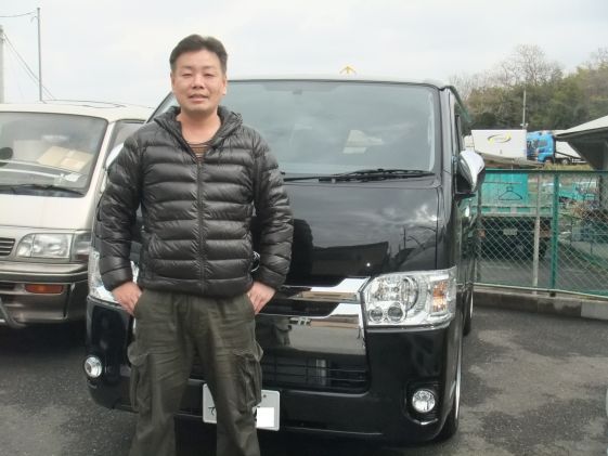ハイエースをご購入いただいたT様