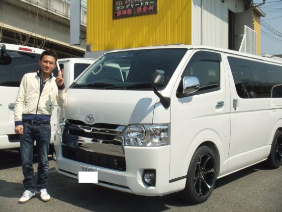 ハイエースをご購入いただいたT様