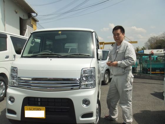 ハイエースをご購入いただいたK様