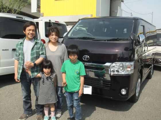 ハイエースをご購入いただいたＳ様