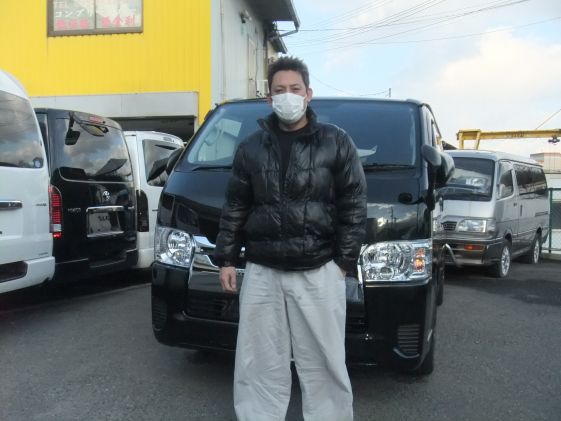 ハイエースをご購入いただいたN様