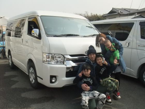 ハイエースをご購入いただいたY様