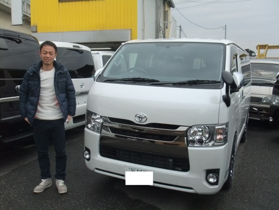 ハイエースをご購入いただいたT様
