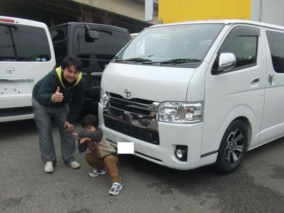 ハイエースをご購入いただいたU様