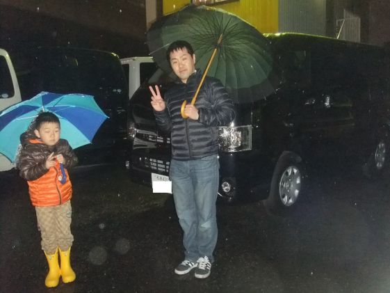 ハイエースをご購入いただいたK様