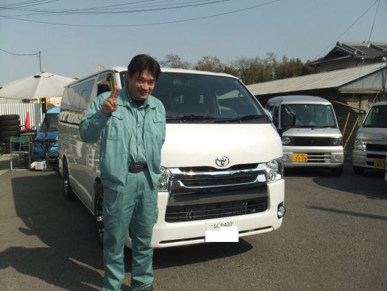 ハイエースをご購入いただいたT様