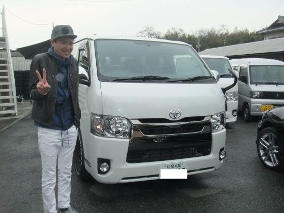 ハイエースをご購入いただいたN様