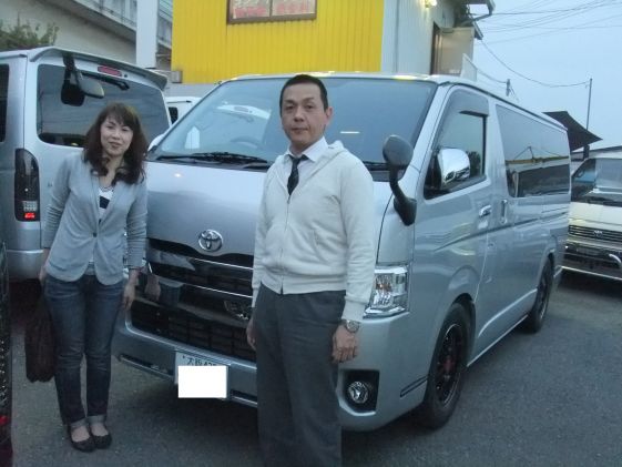 ハイエースをご購入いただいたT様