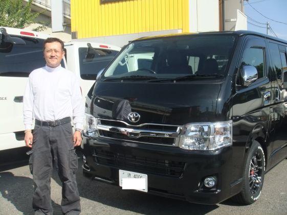 ハイエースをご購入いただいた株式会社　Y様