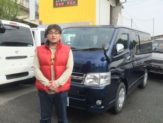ハイエースをご購入いただいた　M様