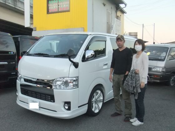ハイエースをご購入いただいたT様