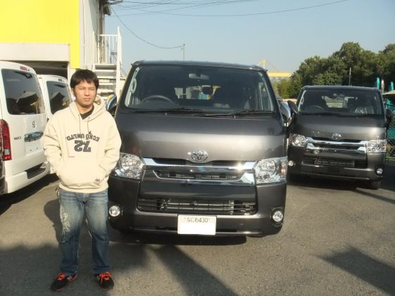 ハイエースをご購入いただいたT様