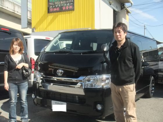 ハイエースをご購入いただいたＮ様