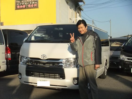 ハイエースをご購入いただいたS様