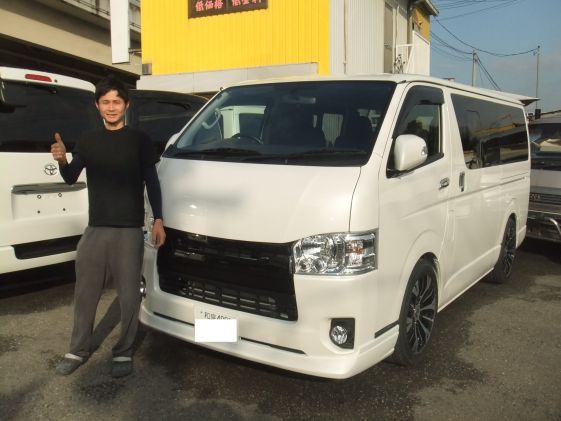 ハイエースをご購入いただいたT様