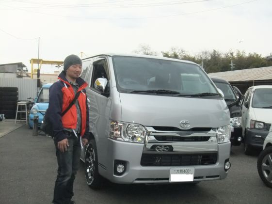 ハイエースをご購入いただいたA様