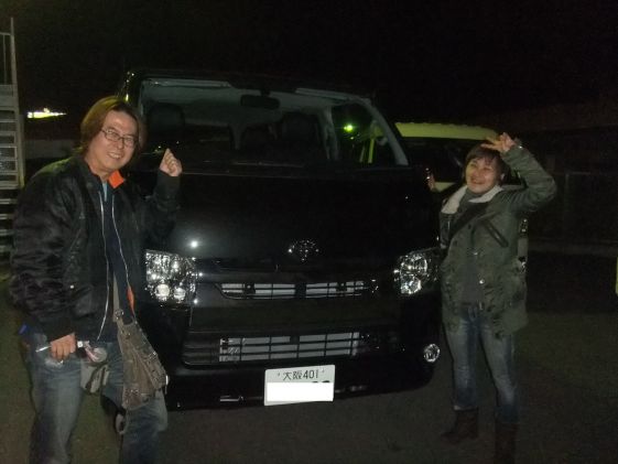 ハイエースをご購入いただいたN様