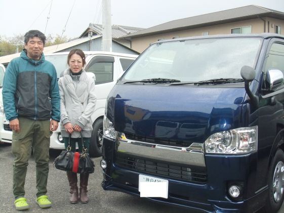 ハイエースをご購入いただいたO様