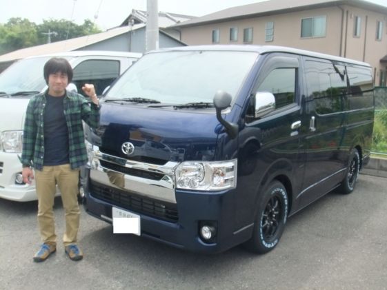 ハイエースをご購入いただいたY様