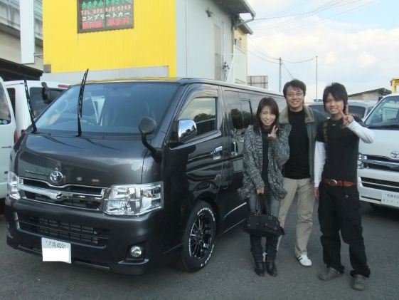 ハイエースをご購入いただいたY様