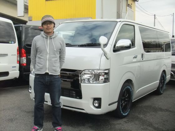 ハイエースをご購入いただいたN様
