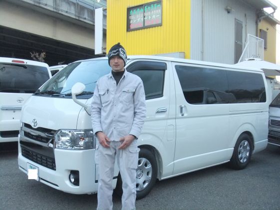 ハイエースをご購入いただいたJ様