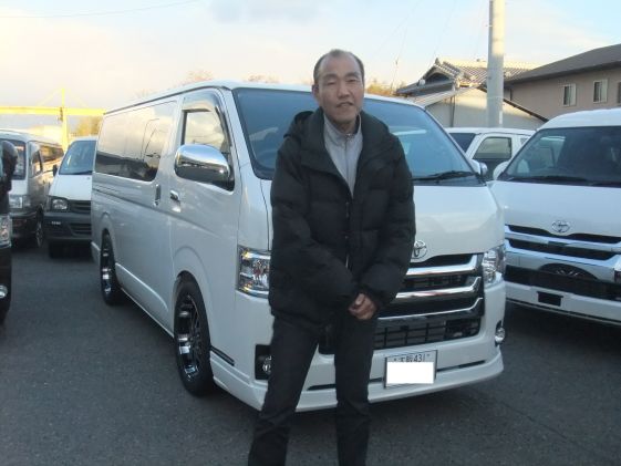 ハイエースをご購入いただいたY様