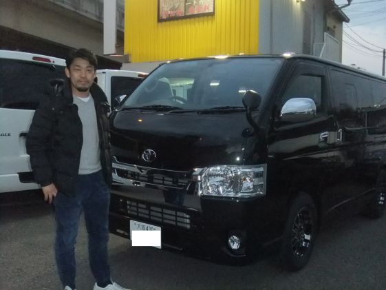 ハイエースをご購入いただいたK様