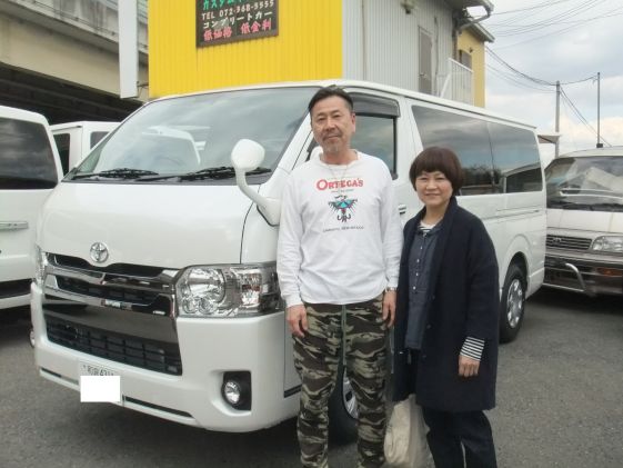 ハイエースをご購入いただいたＴ様