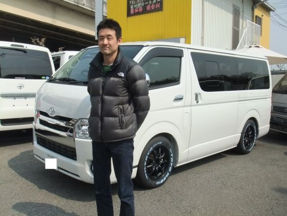 ハイエースをご購入いただいたO様