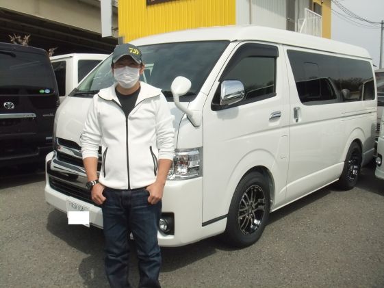 ハイエースをご購入いただいたT様