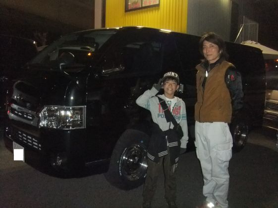ハイエースをご購入いただいたT様