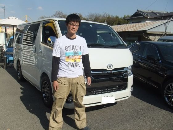 ハイエースをご購入いただいたI様