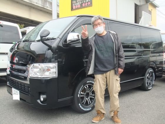 ハイエースをご購入いただいたM様