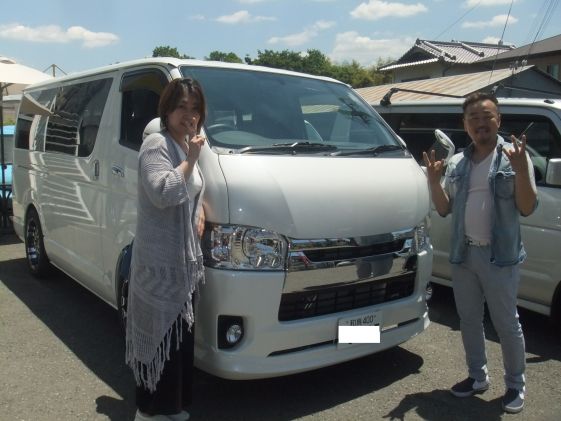 ハイエースをご購入いただいたT様