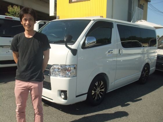 ハイエースをご購入いただいたT様